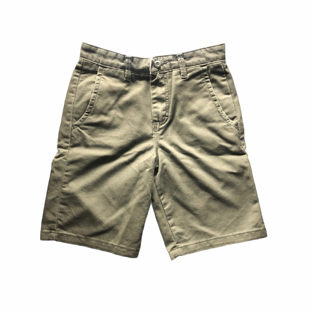 Vans Green Canvas Shorts